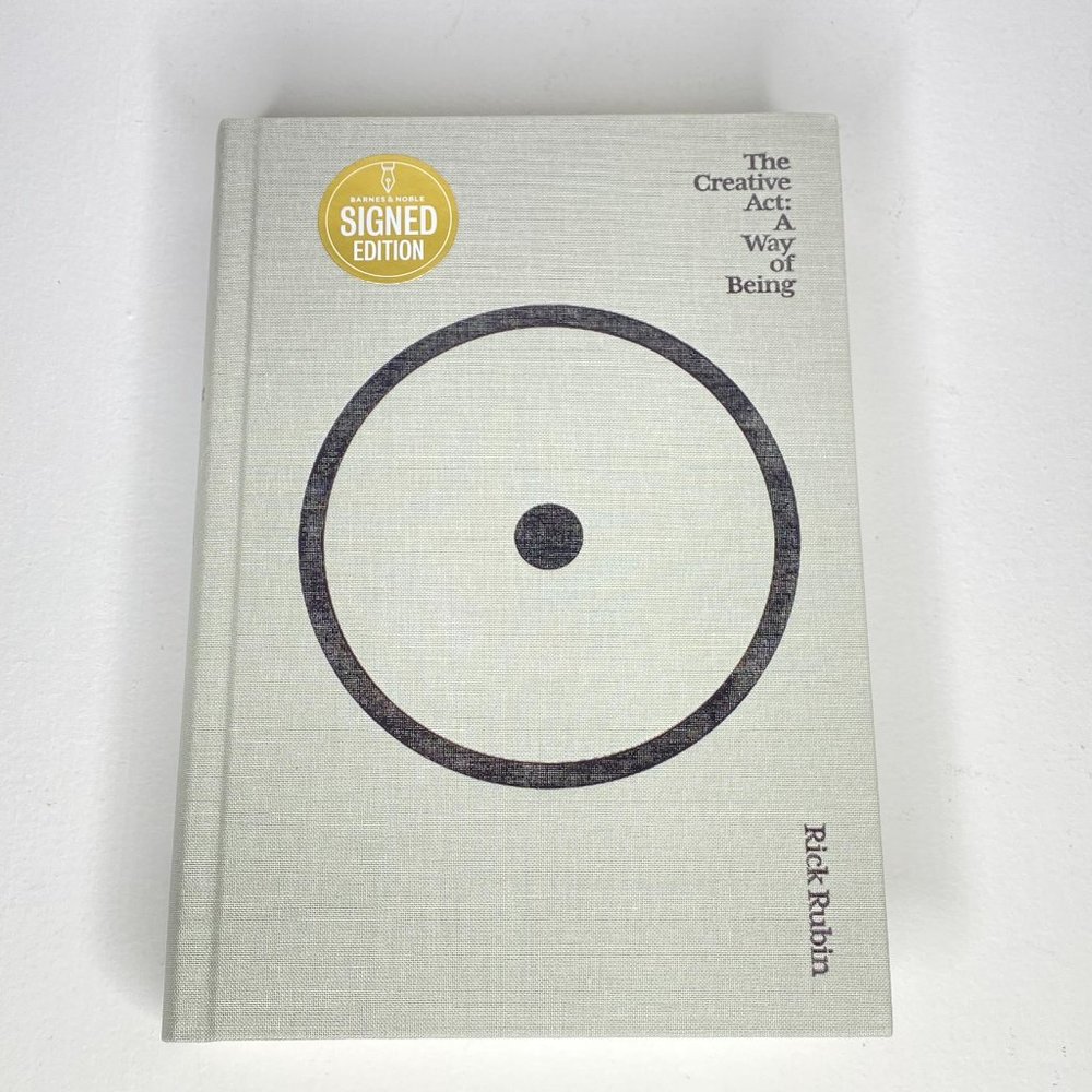 The Creative Act : A Way of Being | Rick Rubin | SIGNED